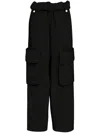 Uma Raquel Davidowicz Cargo Trousers In Black