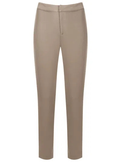 Uma Raquel Davidowicz Concealed-fastening High-waisted Trousers In Neutrals