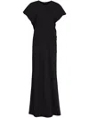 Uma Raquel Davidowicz Cotton Dress In Black