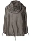 Uma Raquel Davidowicz Cowl-neck Silk Blouse In Grey