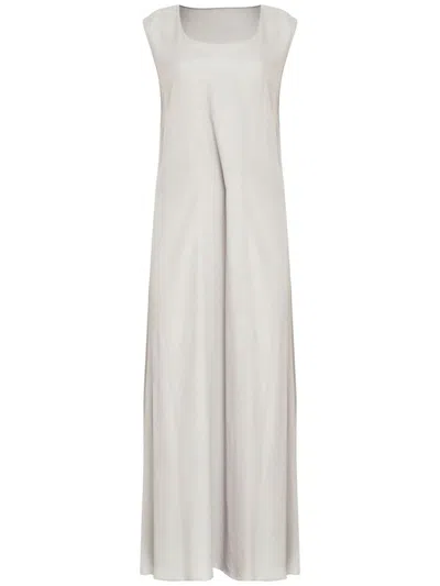 Uma Raquel Davidowicz Crepe Dress In Grey
