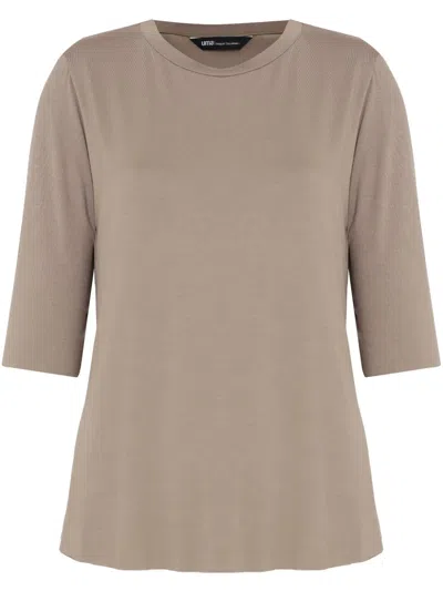 Uma Raquel Davidowicz Crew Neck T-shirt In Nude
