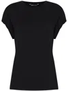 Uma Raquel Davidowicz Crew Neck Top In Black