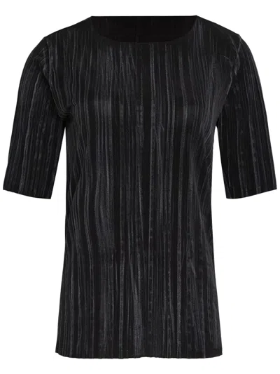 Uma Raquel Davidowicz Crinkled Blouse In Black