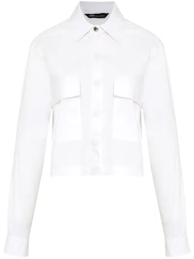 Uma Raquel Davidowicz Cropped-hemd In Weiss
