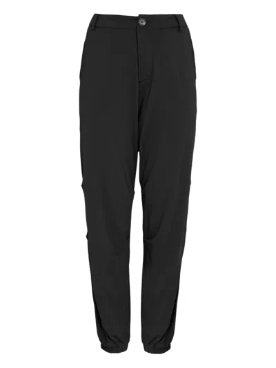 Uma Raquel Davidowicz Cuffed-hem Trousers In Black