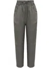 Uma Raquel Davidowicz Drawstring-waist Cropped Trousers