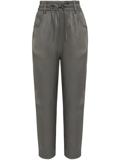 Uma Raquel Davidowicz Drawstring-waist Cropped Trousers