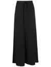 Uma Raquel Davidowicz Drawstring-waist Full Skirt In Black