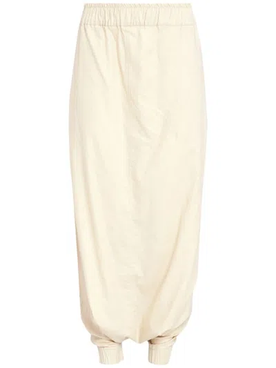 Uma Raquel Davidowicz Elasticated-waist Trousers In Neutrals