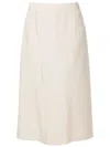Uma Raquel Davidowicz High-waisted A-line Skirt In Neutrals