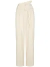Uma Raquel Davidowicz High-waisted Straight-leg Trousers In Neutrals