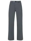 Uma Raquel Davidowicz High-waisted Wide-leg Trousers In Grey