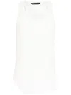 Uma Raquel Davidowicz Layered Asymmetric Top In 07-off White