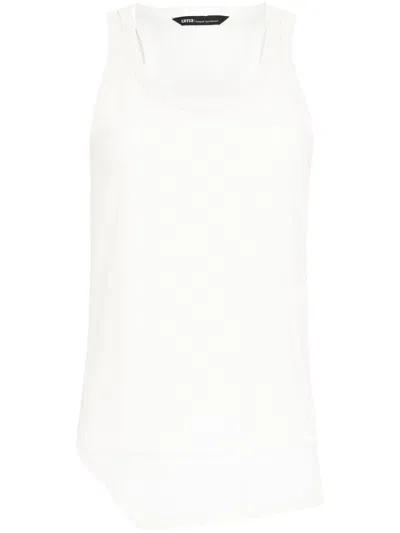 Uma Raquel Davidowicz Layered Asymmetric Top In 07-off White