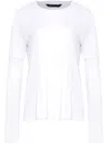 Uma Raquel Davidowicz Layered Long-sleeve Top In ホワイト