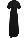 Uma Raquel Davidowicz Mica Asymmetric Maxi Dress In Black