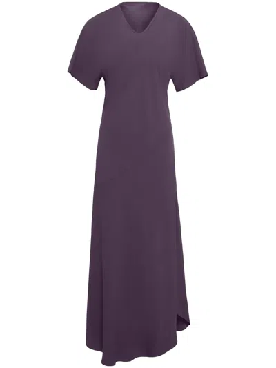 Uma Raquel Davidowicz Mica Asymmetric Maxi Dress In Purple