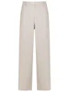 Uma Raquel Davidowicz Mid-rise Tailored Trousers In Neutrals