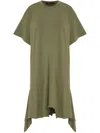 Uma Raquel Davidowicz Short Sleeve Dress In Green