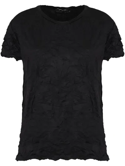 Uma Raquel Davidowicz Short Sleeve Top In Black