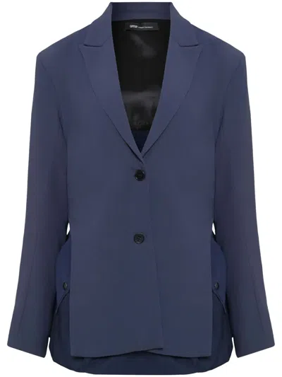 Uma Raquel Davidowicz Single-breasted Blazer In Blue