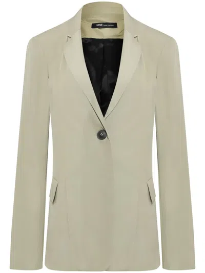 Uma Raquel Davidowicz Single-breasted Blazer In Neutrals