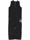 Uma Raquel Davidowicz Slogan-detail Jumpsuit In Black