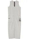 Uma Raquel Davidowicz Slogan-detail Jumpsuit In Grey