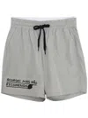 Uma Raquel Davidowicz Slogan-print Track Shorts In Grey