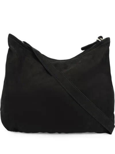 Uma Raquel Davidowicz Suede Crossbody Bag In Black