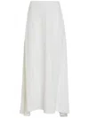 Uma Raquel Davidowicz Textured Midi Skirt In White