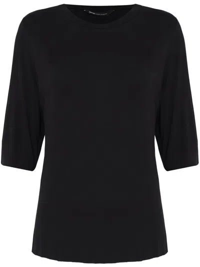 Uma Raquel Davidowicz Three-quarter Sleeve Top In ブラック