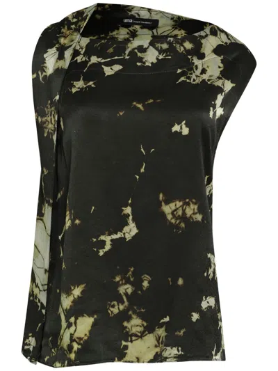 Uma Raquel Davidowicz Tie-dye Sleeveless Top In Green
