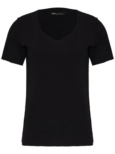Uma Raquel Davidowicz V-neck T-shirt In Black