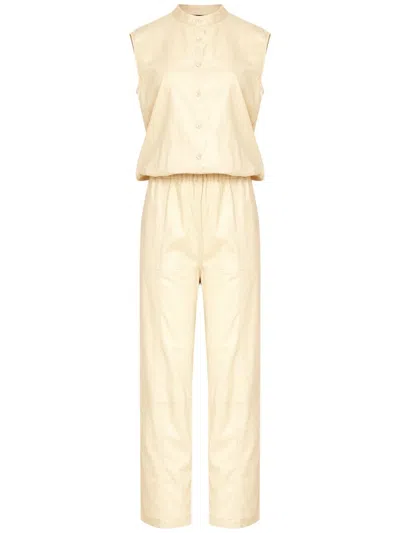 Uma Raquel Davidowicz Wide-leg Jumpsuit In Neutrals