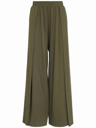 Uma Raquel Davidowicz Wide-leg Trousers In Green