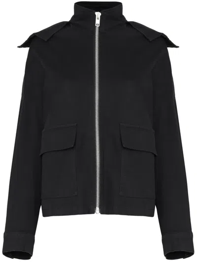 Uma Raquel Davidowicz Zip-up Bomber Jacket In Black