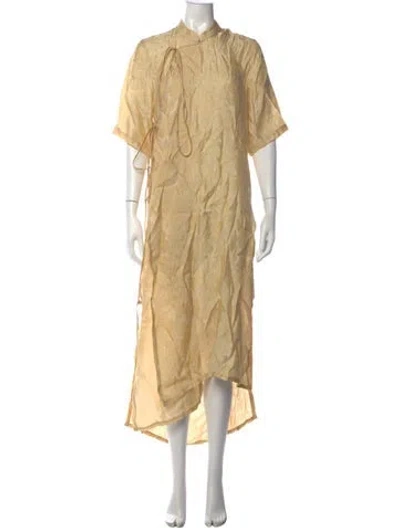 Pre-owned Uma Wang 2018 Talar Top In Neutrals