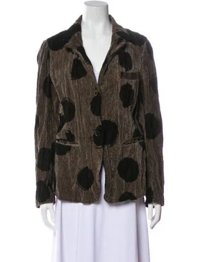 Pre-owned Uma Wang 2020 Karen Jkt Blazer In Brown