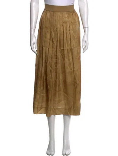 Pre-owned Uma Wang 2023 Long Skirt In Neutrals