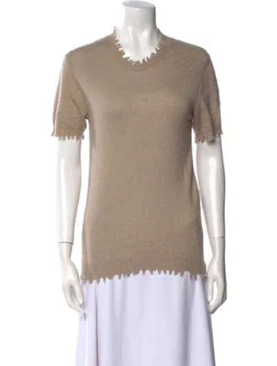 Pre-owned Uma Wang 2024 Cashmere Sweater In Neutral