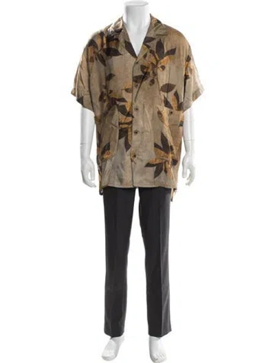 Pre-owned Uma Wang 2024 'terry' Shirt In Multi