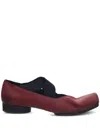 Uma Wang 25mm Square-toe Ballet Flats In Red