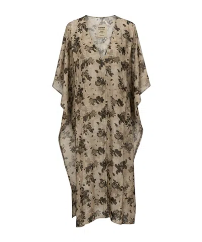 Uma Wang Acre Dress In Brown