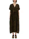 Uma Wang Dress Pois In Multicolour