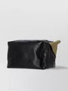 Uma Wang Textured Leather Shoulder Bag With Adjustable Strap