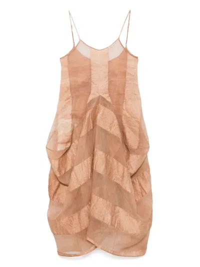Uma Wang Adley Dress In Pink