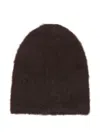 Uma Wang Alpaca Wool Beanie In Brown