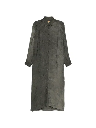 Uma Wang Amare Dress In Gray